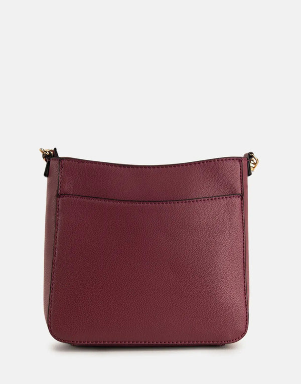 Chic Guess Baxian Red Crossbody Bag: Stylish, Compact & Hands-Free Everyday Carry