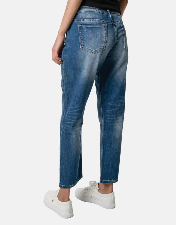 Guess Beverly Women's Low Rise Skinny Jeans: Flattering Stretch Denim Blue
