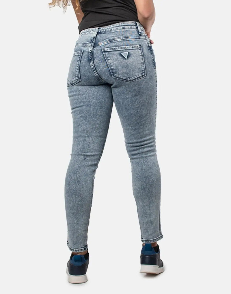 Guess Eco Acid Wash Sexy Curve Jeans: Sustainable, Stylish, Figure-Hugging Denim