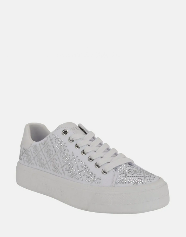 Guess Joeraya White Women's Fashion Sneakers - Sleek Design, Comfort, Style