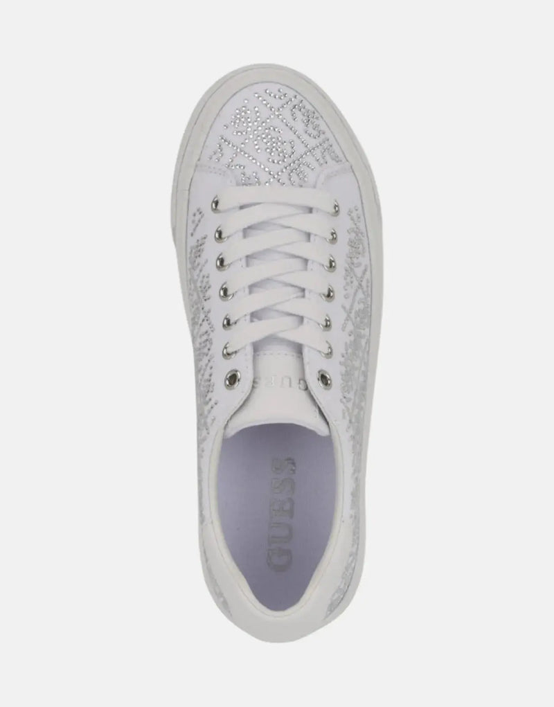 Guess Joeraya White Women's Fashion Sneakers - Sleek Design, Comfort, Style