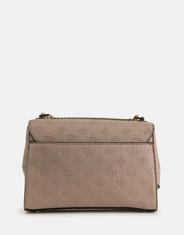 Guess Phoebe Signature Convertible Crossbody Bag - Stylish, Versatile, Chic Everyday Purse