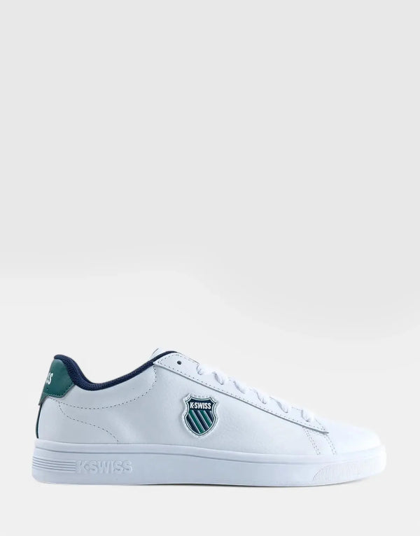 K-Swiss Court Shield II WRP: Durable, Protective White Men's Court Performance Sneakers