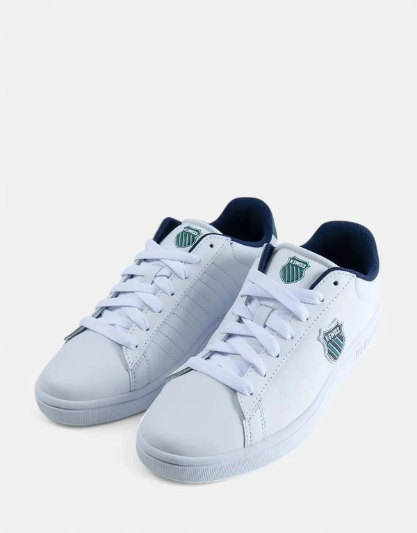 K-Swiss Court Shield II WRP: Durable, Protective White Men's Court Performance Sneakers