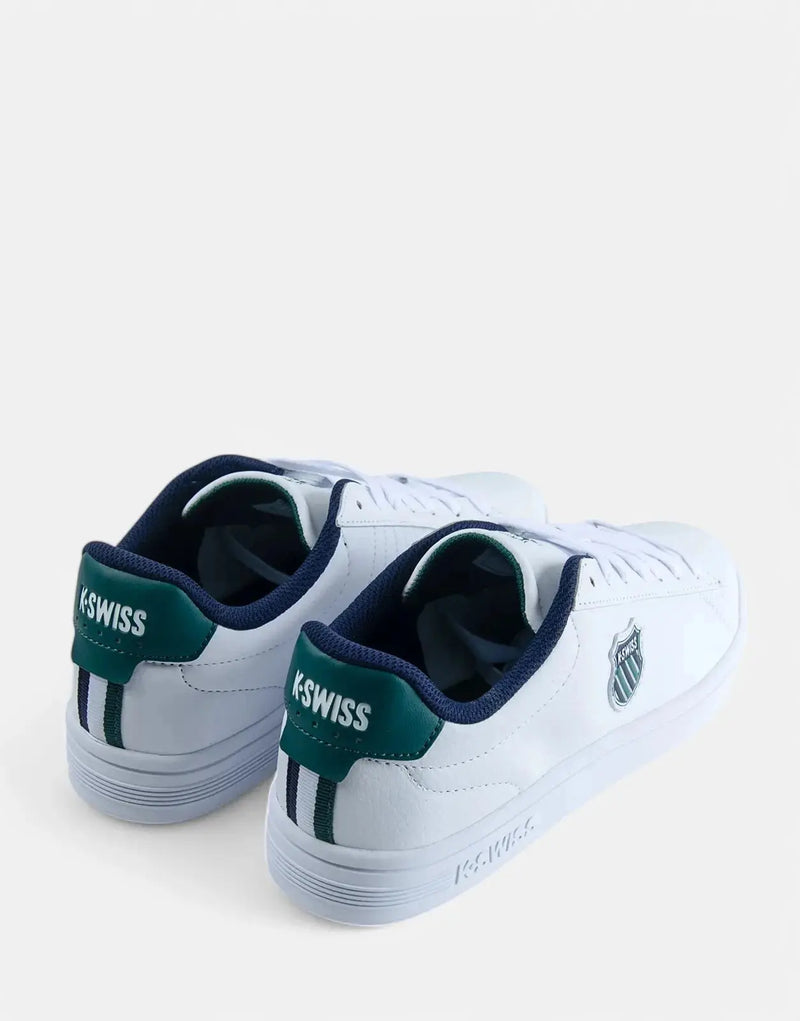 K-Swiss Court Shield II WRP: Durable, Protective White Men's Court Performance Sneakers