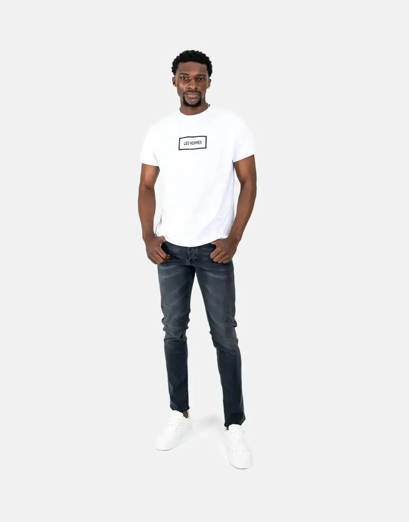 Men's Premium Black Printed Denim Jeans - Unique Pattern, Designer Style