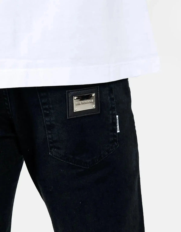 Men's Premium Black Slim Fit Jeans: Stylish, Comfortable, Versatile Denim for Everyday Wear