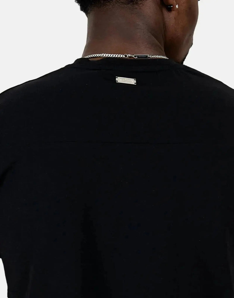 Les Hommes Est 2005 Premium Black T-Shirt - Iconic Style, Ultimate Comfort