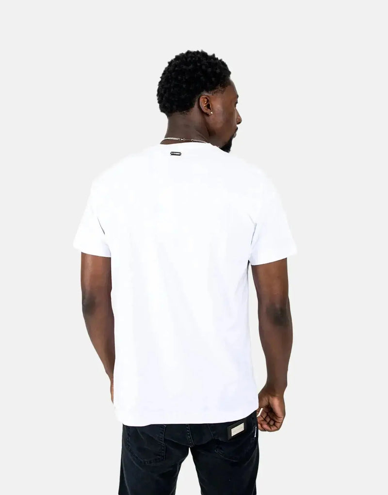 Les Hommes Est 2005 Men's White Premium Cotton Designer Luxury T-Shirt