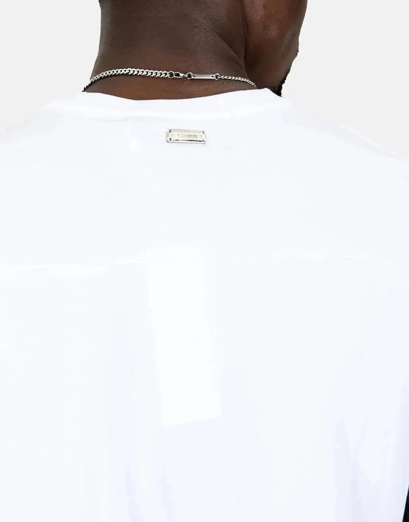 Les Hommes Est 2005 Men's White Premium Cotton Designer Luxury T-Shirt