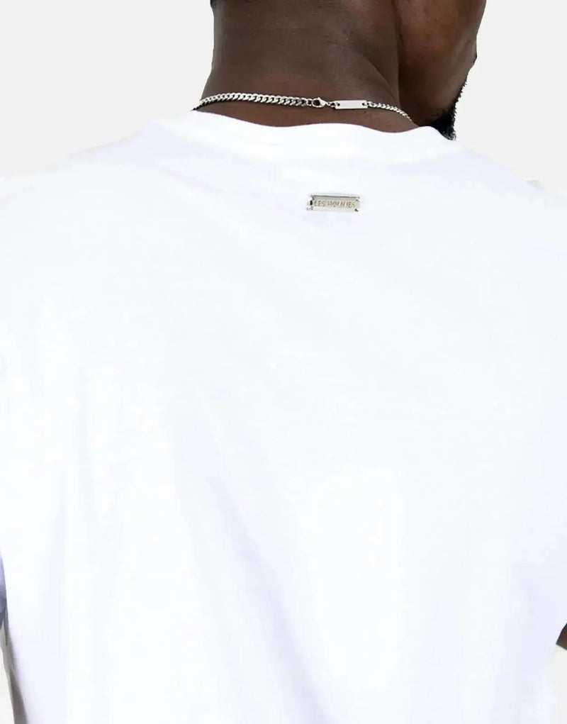 Les Hommes Statue White T-Shirt: Iconic Design, Premium Comfort, Modern Style