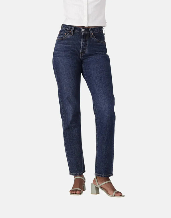 Levi's 501 Curve High-Rise Straight Jeans: Flattering Fit, Comfort Stretch Denim