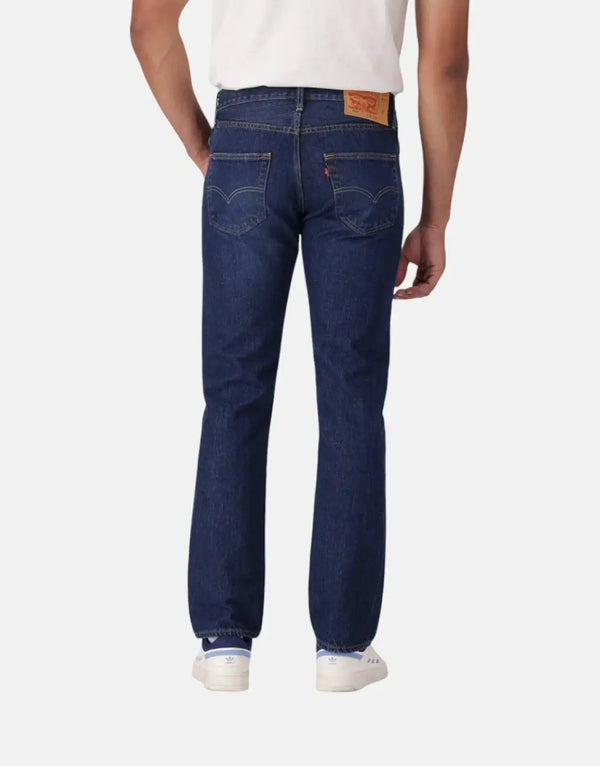 Levi's 501 Original Men's Durable Straight Leg Blue Denim Jeans