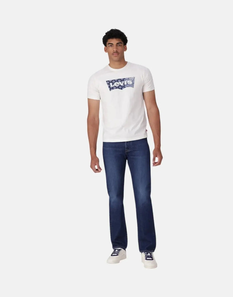 Levi's 501 Original Men's Durable Straight Leg Blue Denim Jeans