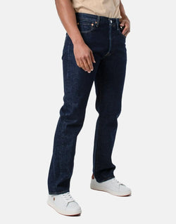 Levi's 501 Original Men's Jeans: Classic Straight Leg, Durable Rinse Denim