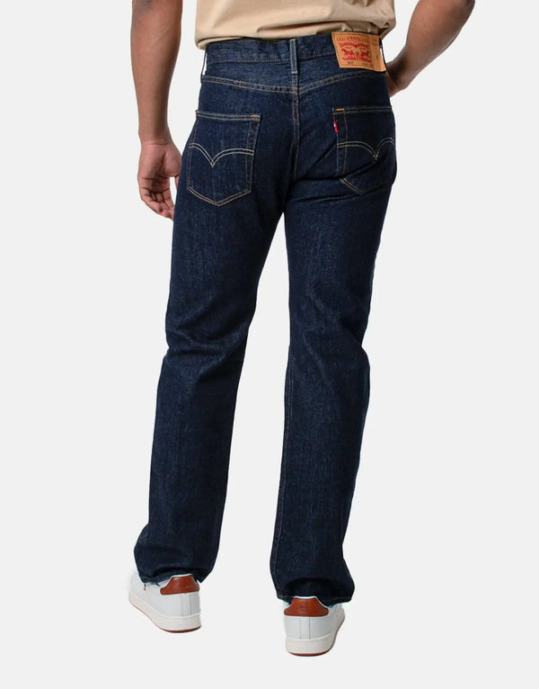 Levi's 501 Original Men's Jeans: Classic Straight Leg, Durable Rinse Denim