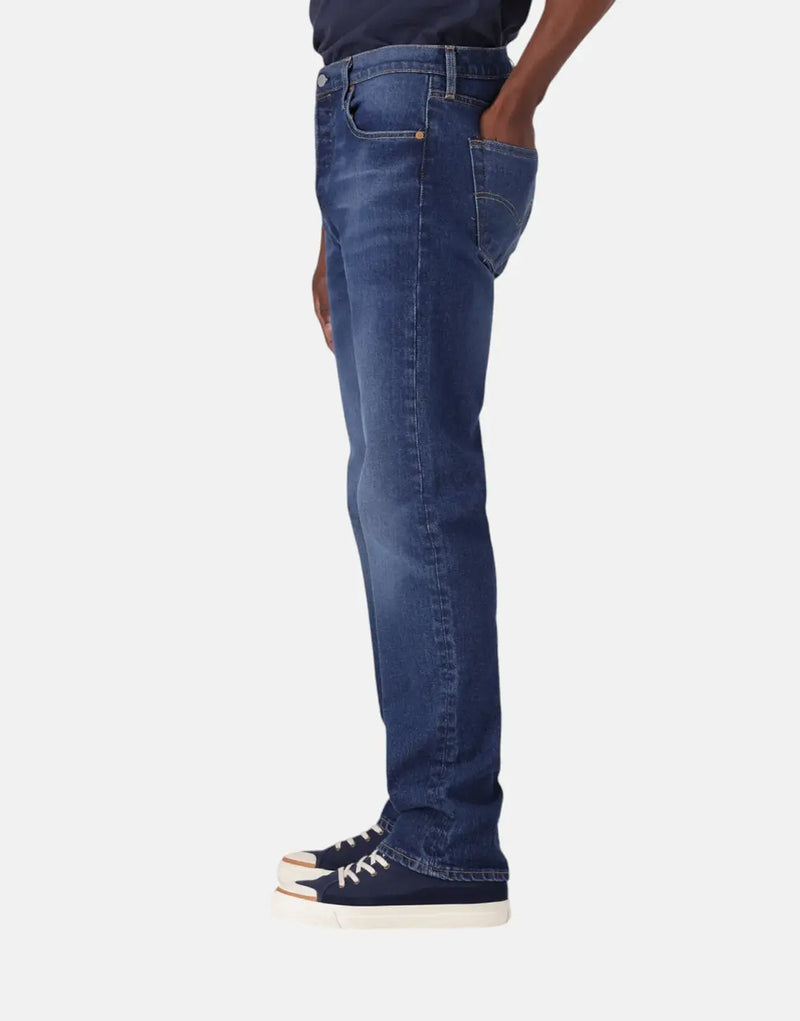 Men's Levi's 501 Original Straight Leg Stretch Denim Jeans Timeless Style