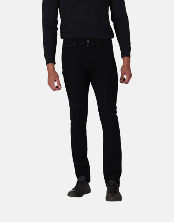 Levi's 510 Men's Black Leaf Skinny Jeans - Slim Fit Stretch Denim