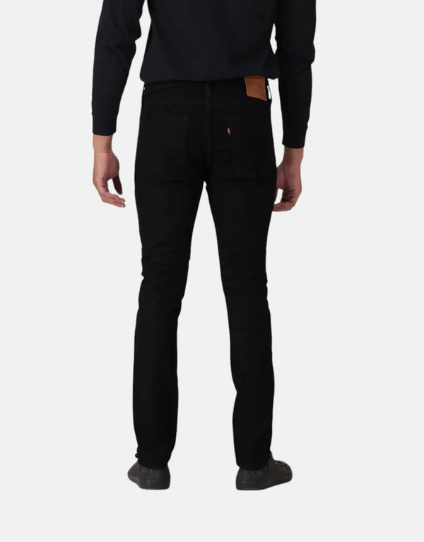 Levi's 510 Men's Black Leaf Skinny Jeans - Slim Fit Stretch Denim