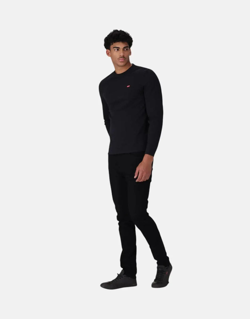 Levi's 510 Men's Black Leaf Skinny Jeans - Slim Fit Stretch Denim