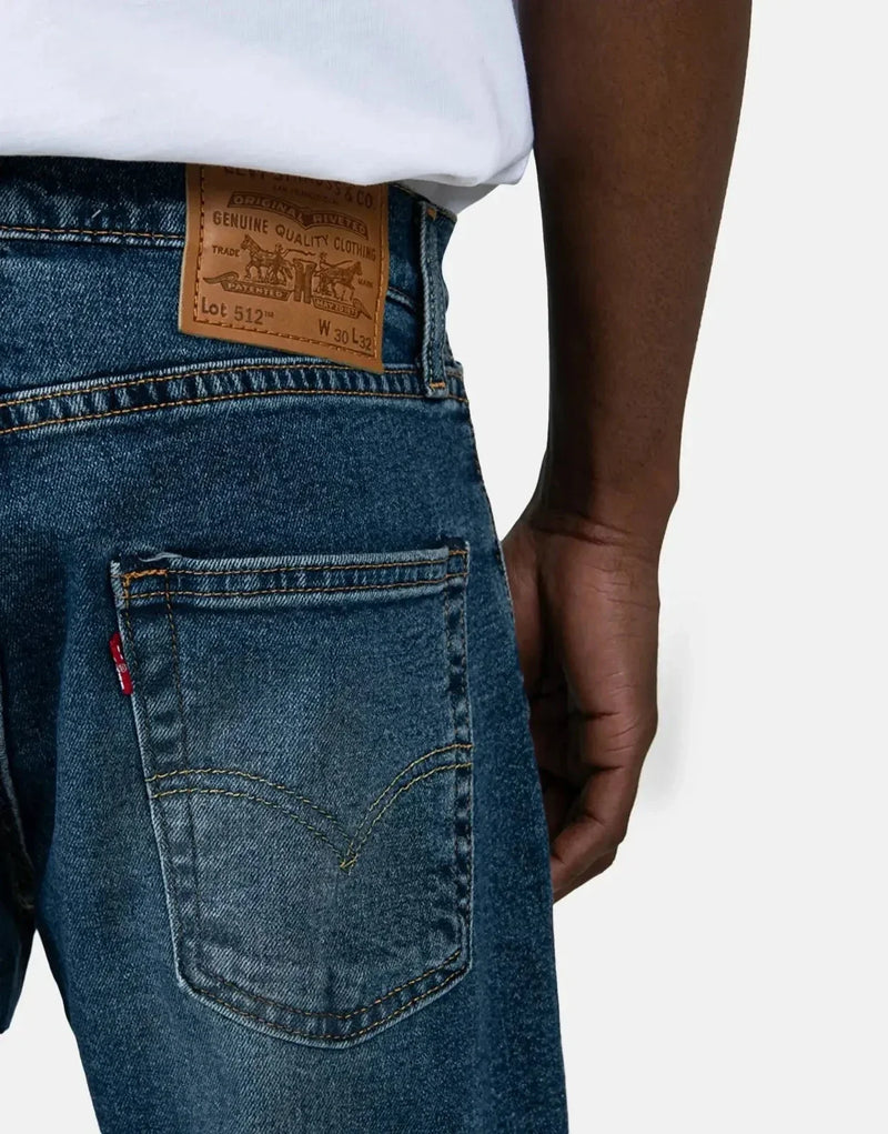 Men's Levi's 512 Slim Taper Blue Jeans: Modern Fit, Durable Denim Comfort