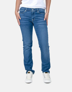 Levi's 712 Slim Fit Women's Jeans: Flattering Blue Denim Style