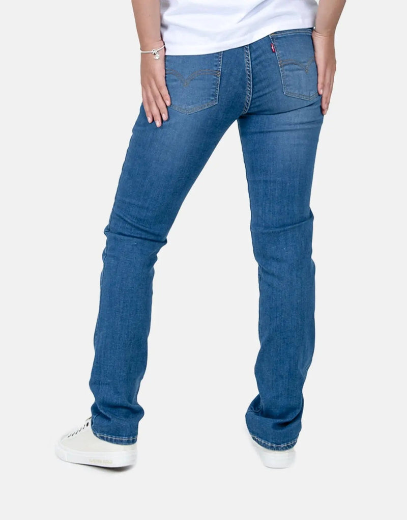 Levi's 712 Slim Fit Women's Jeans: Flattering Blue Denim Style