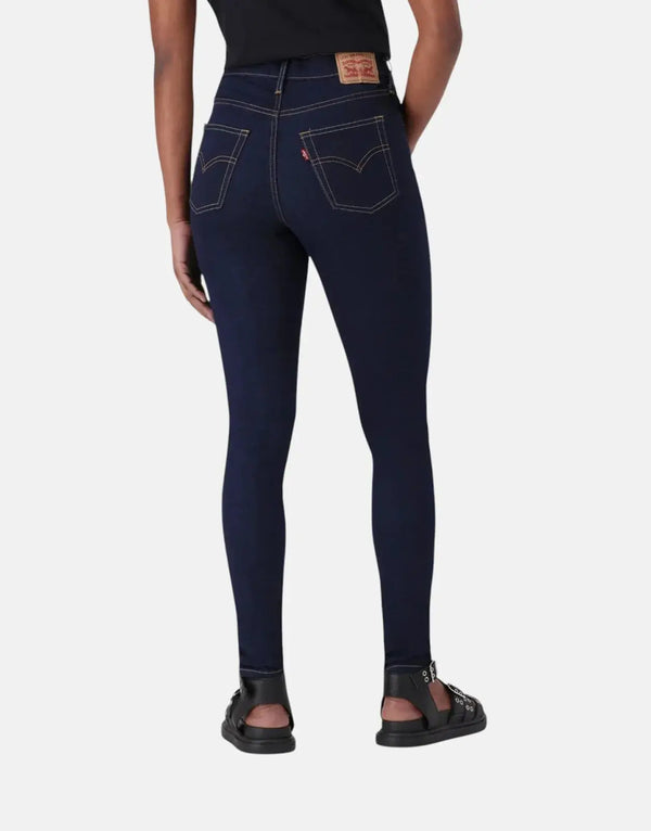 Levi's Women's 720 High-Rise Super Skinny Dark Wash Stretch Denim Jeans