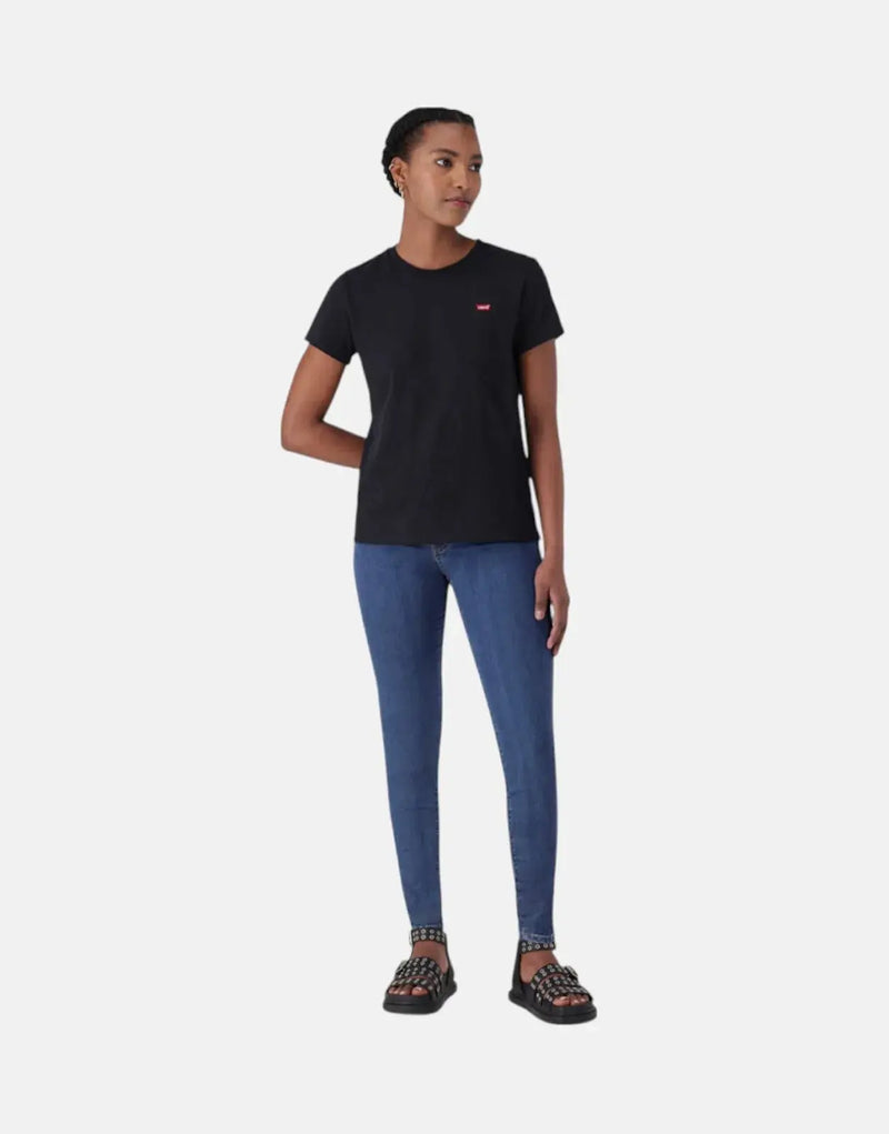 Levi's 720 Women's High-Rise Super Skinny Mid Wash Stretch Denim Jeans