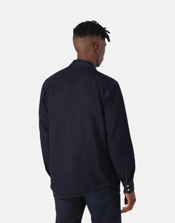 Levi's Classic Western Standard Fit Overdyed Denim Shirt - Iconic Style