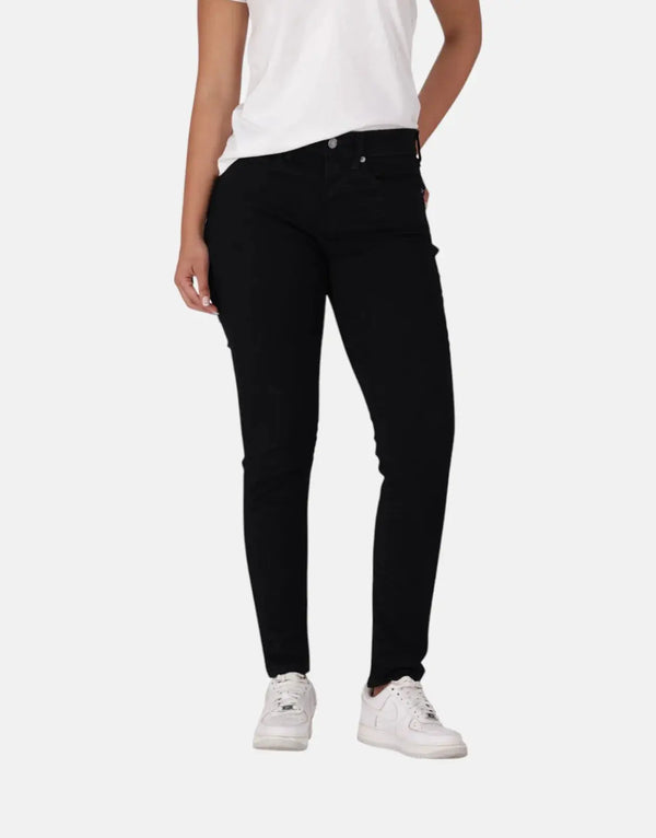 Levi's Women's Curvy High-Rise Super Skinny Black Jeans: Sculpting Stretch Denim