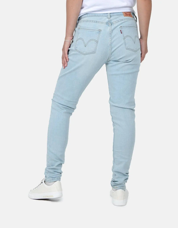 Levi's Curvy Skinny Indigo Jeggings: Ultra-Comfort Stretch Denim for Women