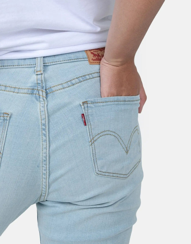 Levi's Curvy Skinny Indigo Jeggings: Ultra-Comfort Stretch Denim for Women