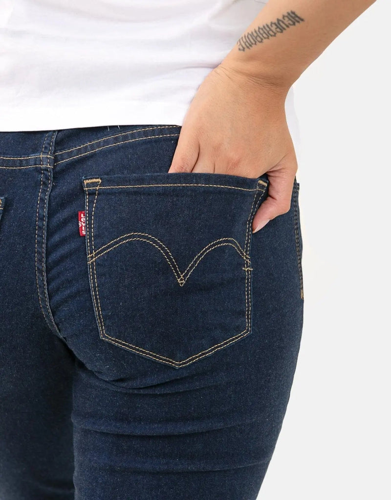 Levi's Women's Dark Wash Stretch Jeggings: Comfortable, Stylish, Versatile Denim Look
