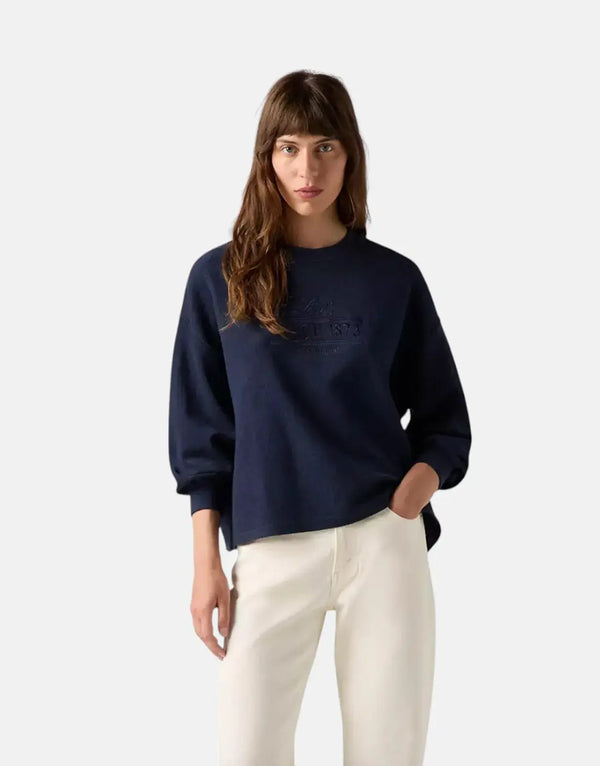 Levi's Vintage Look Graphic Crewneck Sweatshirt: Comfort, Style, and Classic Appeal
