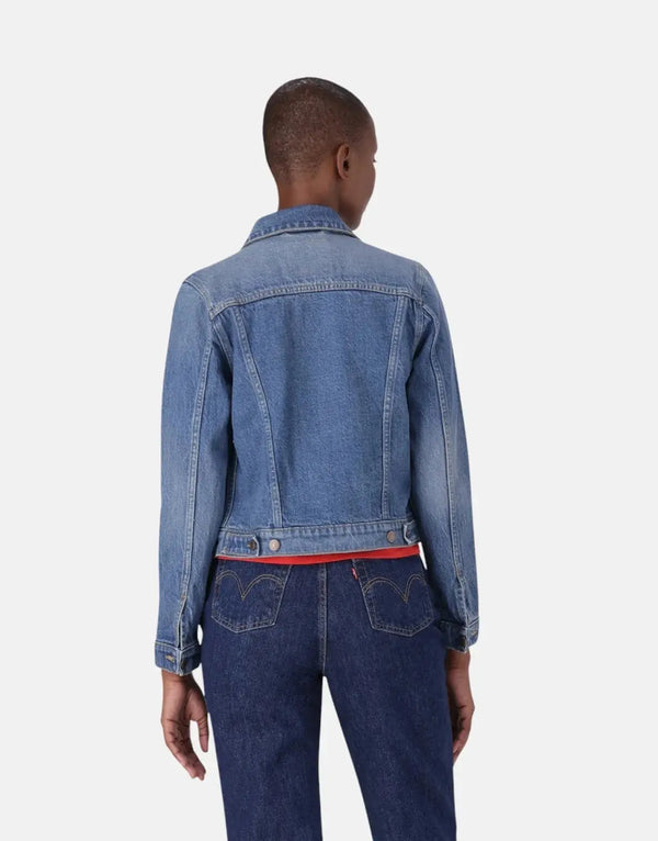 Levi's Women's Original Trucker Denim Jacket: Soft Butter-Feel, Slim Fit