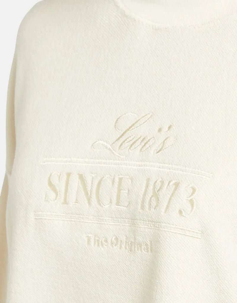 Levis Vintage Leo Crewneck Sweatshirt: Comfortable Cotton, Standard Fit, Graphic Design