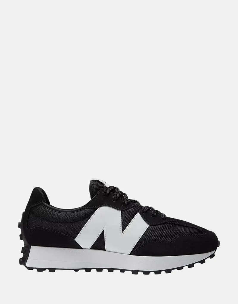New Balance 327CBW Black Sneakers: Retro-Inspired Lifestyle Footwear for Comfort