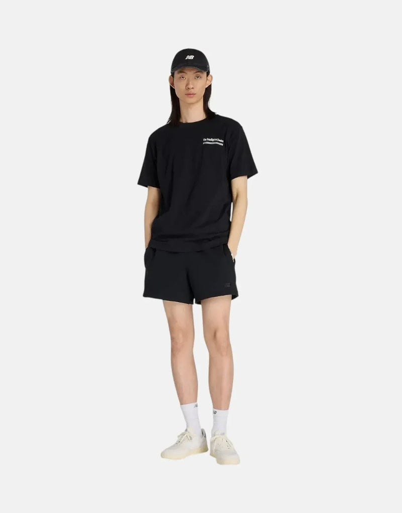 New Balance Men's Intelligent Choice Black Graphic Tee for Everyday Comfort