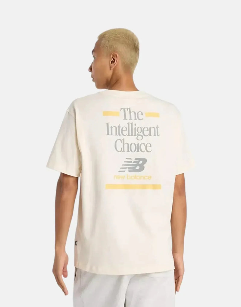 New Balance Men's Permafrost T-Shirt: Relaxed Fit, Cotton Comfort, Unique Graphic