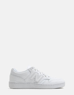 New Balance BB480 Classic Leather Sneaker: Ortholite Comfort, Durable Traction