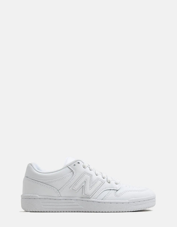 New Balance BB480 Classic Leather Sneaker: Ortholite Comfort, Durable Traction