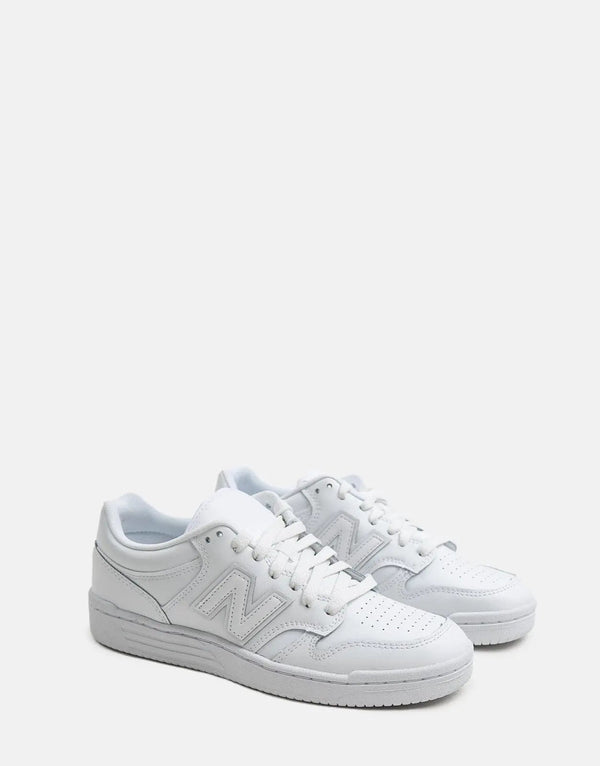 New Balance BB480 Classic Leather Sneaker: Ortholite Comfort, Durable Traction