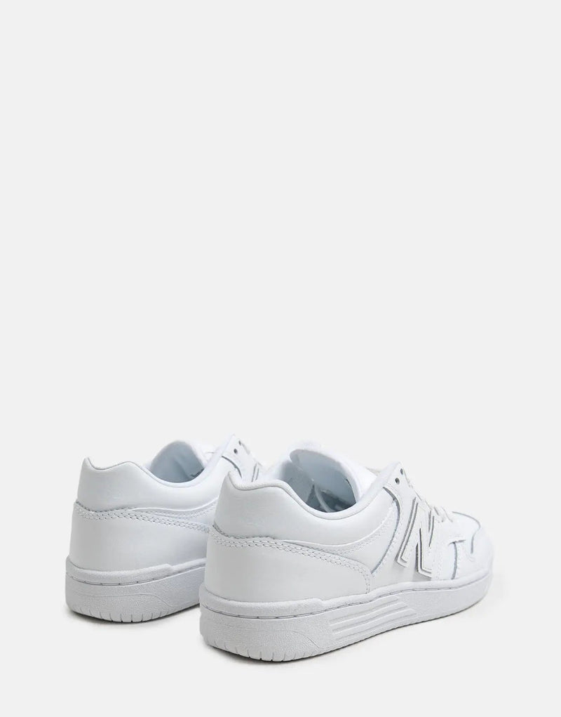 New Balance BB480 Classic Leather Sneaker: Ortholite Comfort, Durable Traction