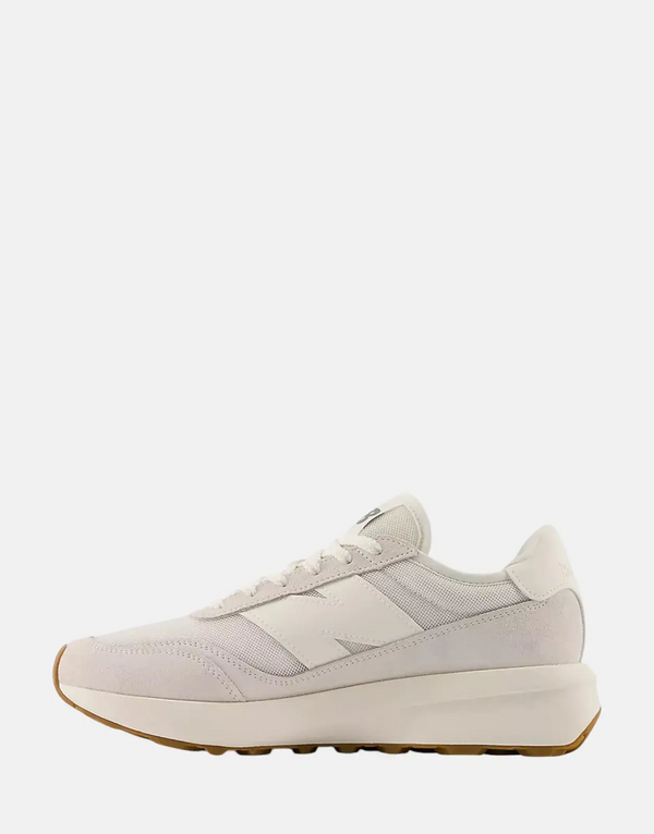 New Balance U370SG Women's Classic White Suede Mesh Retro Everyday Sneakers