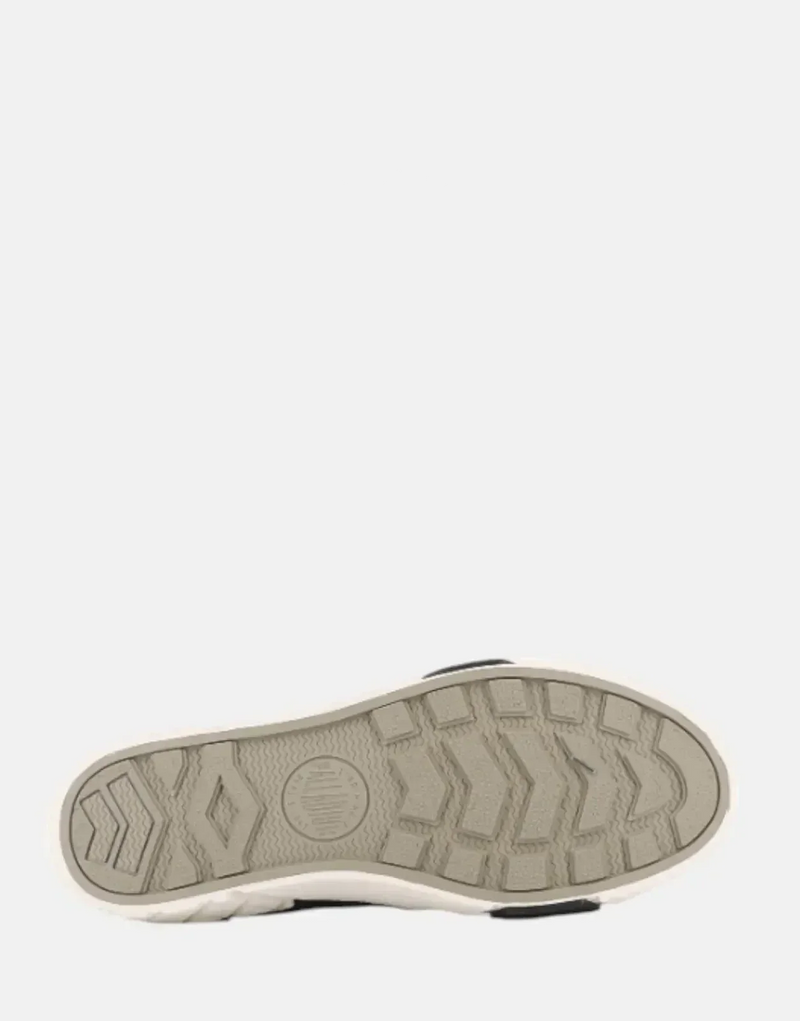 Palladium Ace City Shell Lo 2 Black Canvas Sneakers: Lightweight, Organic, Urban Style