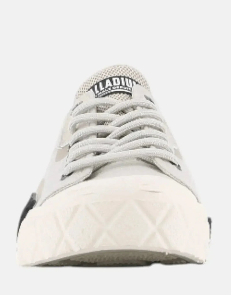 Palladium Ace City Shell Lo Sneaker Grey - Lightweight Organic Canvas Urban Footwear