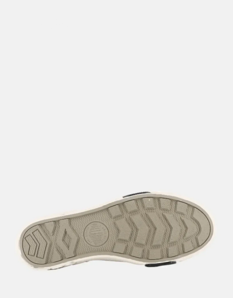 Palladium Ace City Shell Lo Sneaker Grey - Lightweight Organic Canvas Urban Footwear