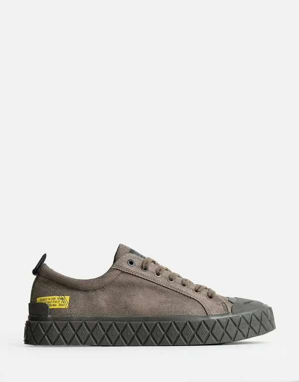 Palladium Palla Ace Low Surplus Brown Canvas Sneakers - Durable, Stylish