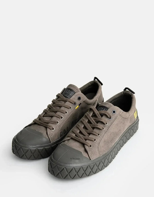 Palladium Palla Ace Low Surplus Brown Canvas Sneakers - Durable, Stylish